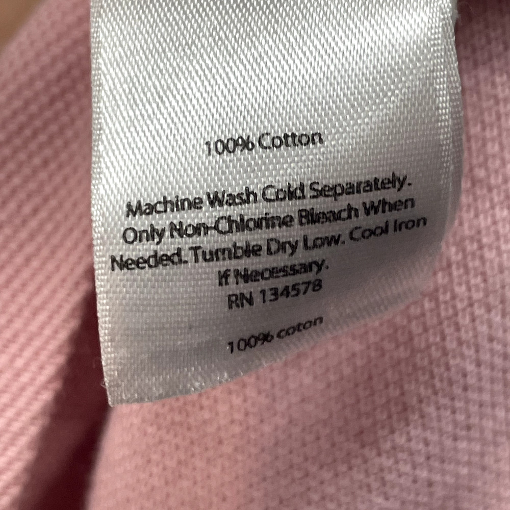 Vineyard Vines Shirt Mens Medium Pink Sankaty Polo Golf Golfer Outdoor Rugby - Picture 6 of 10